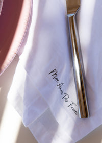 More Amore Per Favore – die Leinenserviette