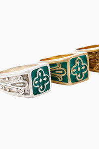 Fiora & Grazia – Ringe mit apulischem Fliesenmuster